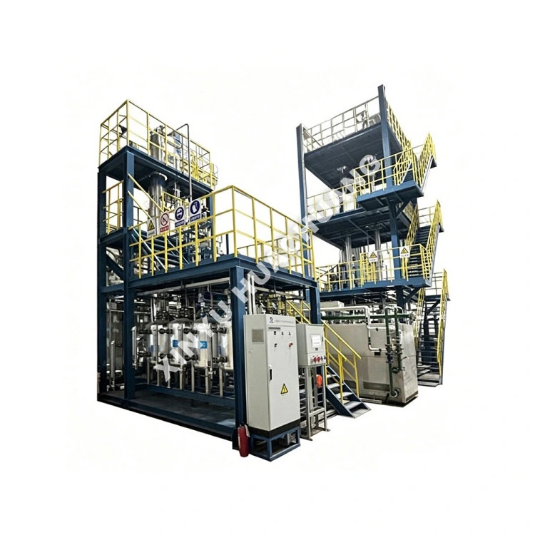 Chemische Destillationseinheit für Fluor